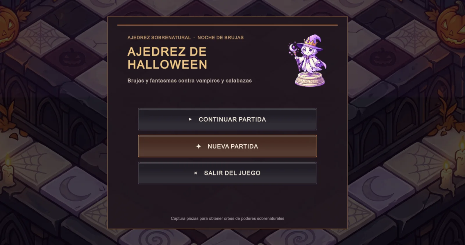 Captura 3 de Ajedrez Halloween